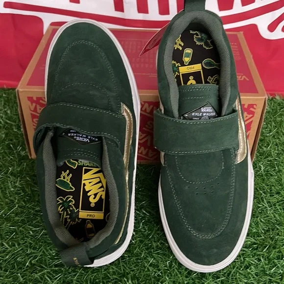 Vans Kyle Pro 2
(Shake Junt) Forest/Gold
VNOA4UW30WC
Men’s sneakers - Picture 13 of 16